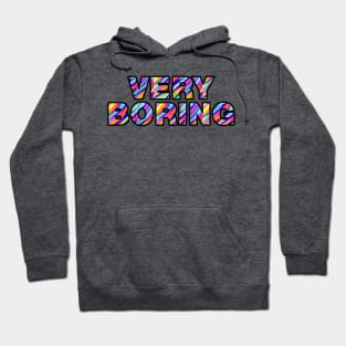 Very boring multi colour design Hoodie